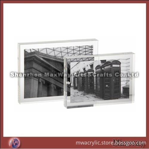 Hot Selling Square 5"*7"Lucite Picture Frame